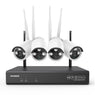 4K 8-Channel Wireless Security Camera System, 8MP NVR, 8MP WiFi IP Camera, Two-Way Audio, IP66 Waterproof, Smart AI Human Detection, Work With Alexa