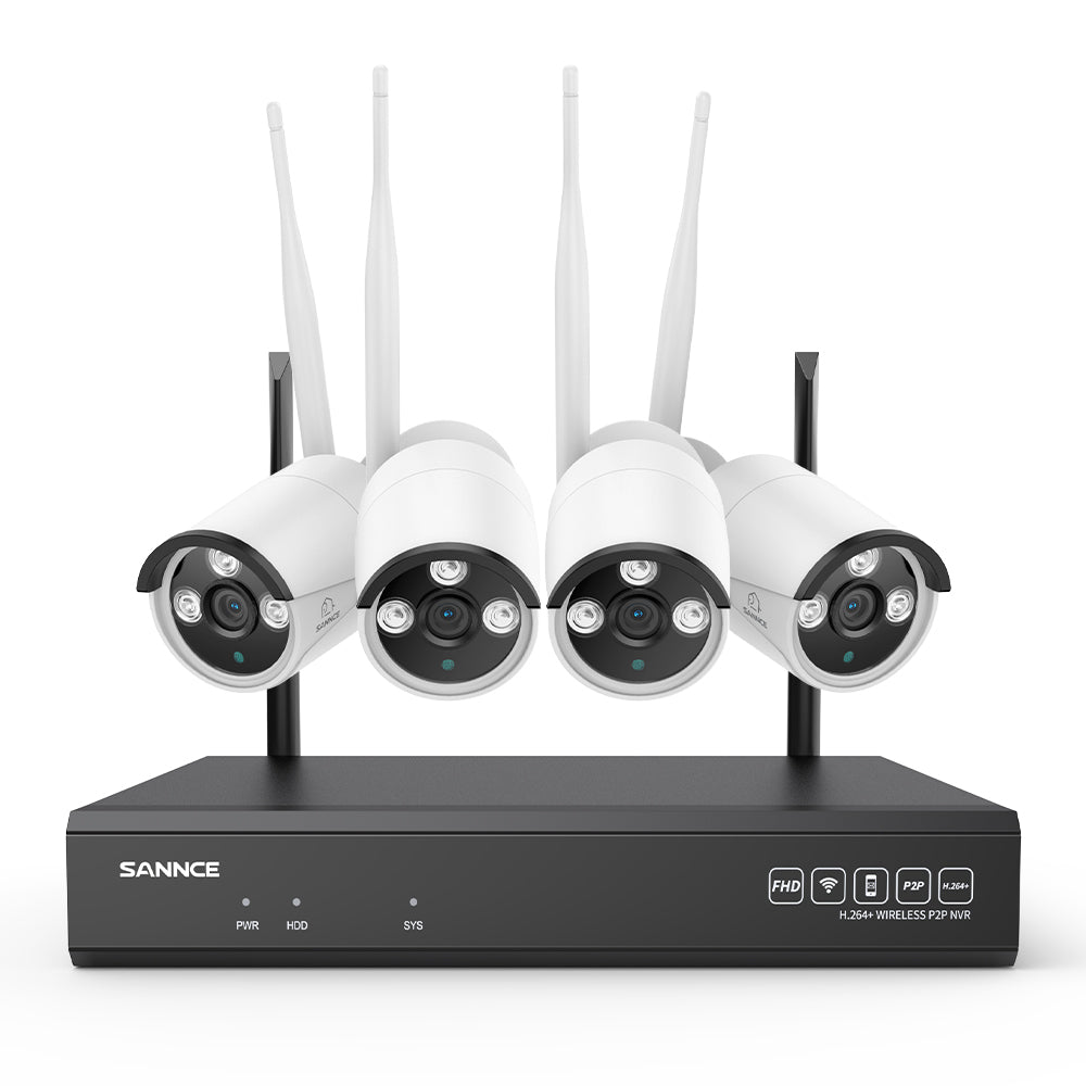 4K 16-Channel Wireless Security Camera System, 8MP NVR, 8MP WiFi IP Camera, Two-Way Audio, IP66 Waterproof, Smart AI Human Detection, Work With Alexa
