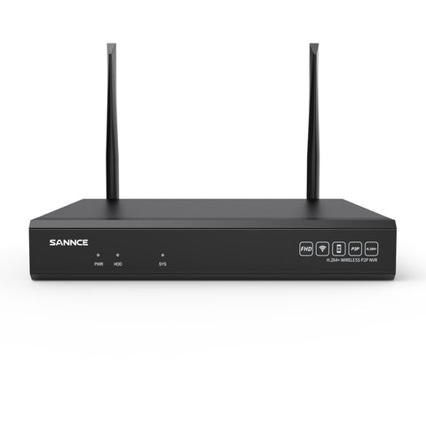5MP 16-Channel Wireless CCTV System, 8MP NVR, PT WiFi Cameras, AI Audio, Human Detection, Work With Alexa (2xPT Cameras + 2x4MP Dual-Lens Wide-Angle Camera)