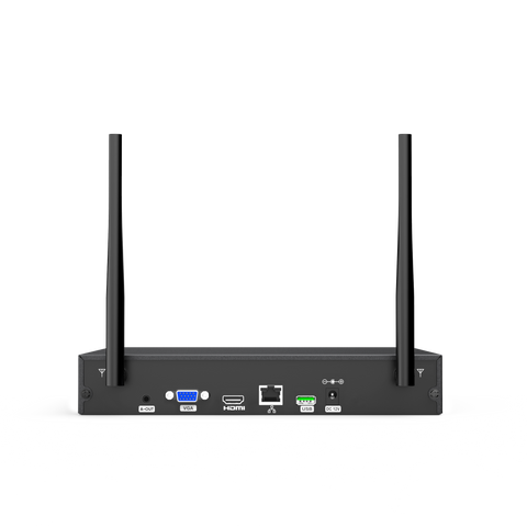 4MP 16-Channel Wireless Security Camera System, 8MP NVR, 8PCS Dual-Lens WiFi Cameras, 170° Wide View, Color Night Vision, AI Detection, Alexa