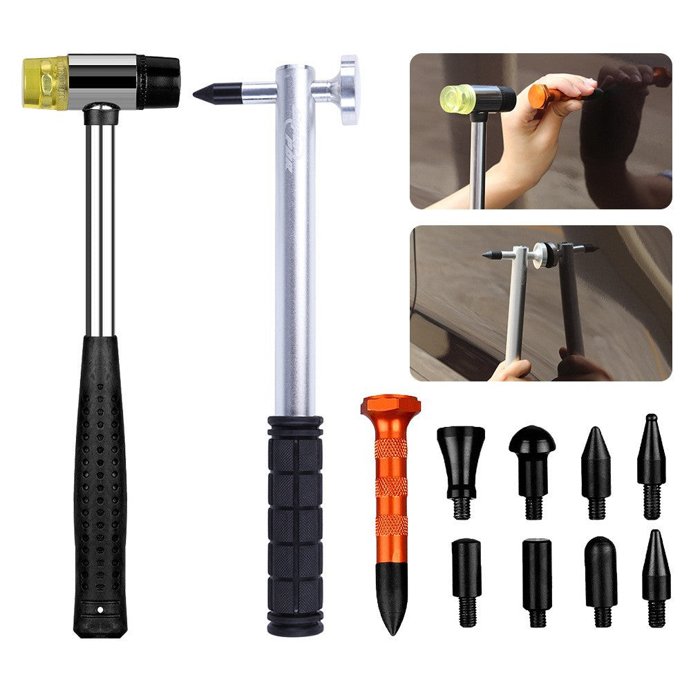 Small Rubber Hammer 9 Head Tap Down Tool Car Dent Removal Tool Dent Removal Dent Repair Tool Dent Removal Tool