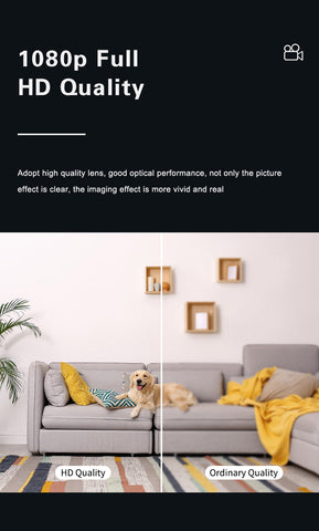 Square Indoor Camera for Home Security, 1080P WiFi Security Camera for Pet/ Baby Monitor, Privacy Mode, 2-Way Audio, Night Vision, AI Detection, SD Card Storage