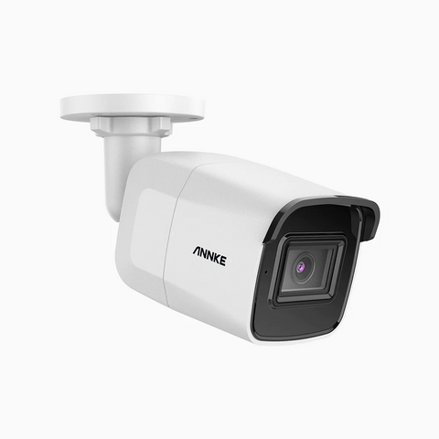 ANNKE C800 - 4K Outdoor PoE IP Security Camera, Human & Vehicle Detection, EXIR 2.0 Night Vision, Built-in Microphone & SD Card Slot, RTSP Supported