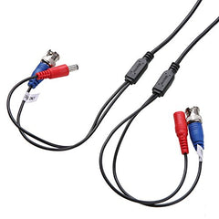 4-Pack 30M / 100 ft BNC Video Power CCTV Camera Cable (Black)