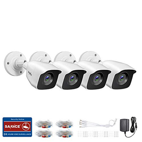 2MP 1080p Full HD Wired Bullet Security Cameras