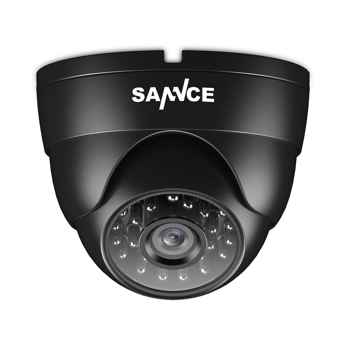 1080p Wired CCTV Camera, 4-in-1 for AHD/TVI/CVI/CVBS, IP66 Weatherproof Analog Surveillance Video Add–On Camera for Indoor and Outdoor Use, 100 ft Clear Night Vision