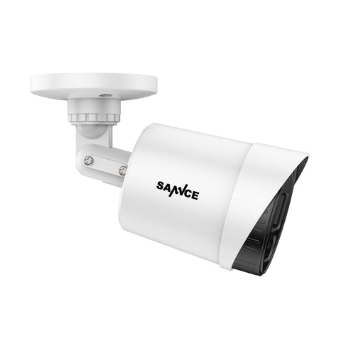 SANNCE Full Color Night Vision 1080P TVI Bullet Wired Security Camera, 2 Warm Lights, IP66 Weatherproof for Indoor Outdoor, 100ft Clear Full Color Night Vision, No Power Supply