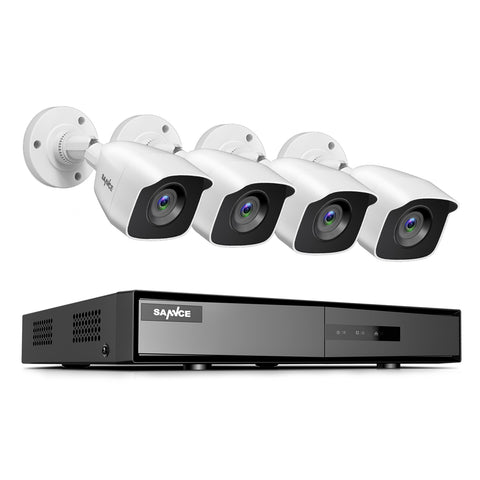 Certified Refurbished 8-Channel 4 Camera 1080p Lite DVR CCTV Security System with 1 TB HDD