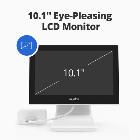 1080p 4 Channel CCTV DVR w/ 2 2MP Outdoor Bullet Security Camera System, 10.1'' LCD Colorful Monitor