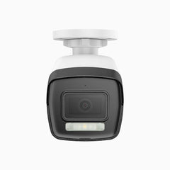 C1200 - 4K 12MP Outdoor Dual Light PoE Security Camera, Colour & IR Night Vision, Human & Vehicle Detection, H.265+, Built-in Microphone, Max. 512 GB Local Storage, IP67