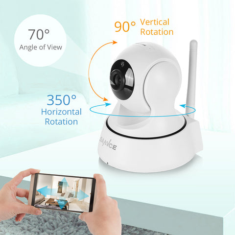 2K Super HD Wireless Pan Tilt Indoor CCTV IP Security Camera for Baby, Elder, Pet Monitor