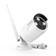5MP 10-Channel Wireless Security Camera System, 8MP NVR, 5MP WiFi IP Camera, Two-Way Audio, IP66 Waterproof, Smart AI Human Detection, Work With Alexa