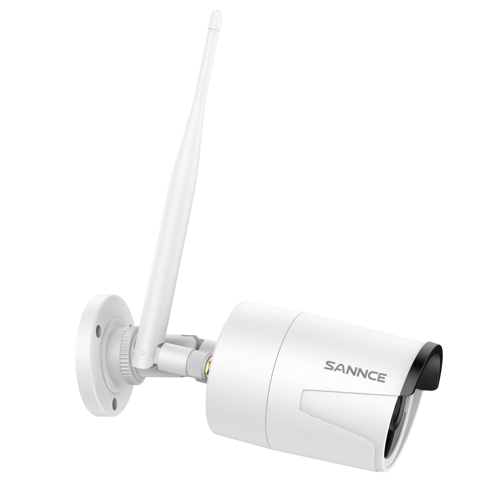 5MP Wireless Security Camera, 2Pcs WiFi IP Cameras, AI Human Detection, Work with Alexa, 100ft Night Vision, Remote Access Smart Motion Alerts, Work