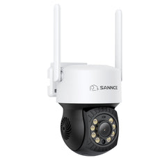 5MP 10-Channel Wireless PT Security Camera System, 8MP NVR, 5MP Pan & Tilt WiFi Camera, Two-Way Audio, IP66 Waterproof, Smart AI Human Detection, Work With Alexa