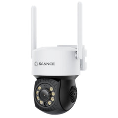 5MP 10-Channel Wireless PT Security Camera System, 8MP NVR, 5MP Pan & Tilt WiFi Camera, Two-Way Audio, IP66 Waterproof, Smart AI Human Detection, Work With Alexa
