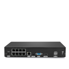 4K 8 Channel H.265+ Security PoE NVR - up to 10CH for 8 x PoE Cameras + 2 x WiFi IP Cameras, ONVIF Supported, Audio Recording